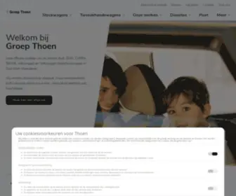 Groepthoen.be(Groep Thoen) Screenshot