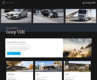 GroepVDH.be(Groep VDH) Screenshot