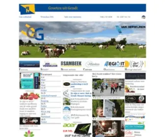 Groetenuitgendt.eu(Groeten uit Gendt) Screenshot