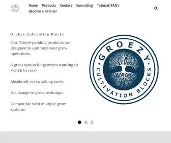 Groezy.com(GroEzy Cultivation Blocks) Screenshot