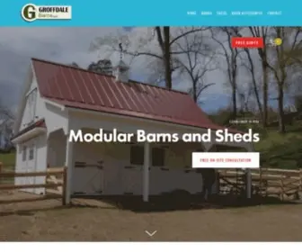 Groffdalebarns.com(Groffdale Barns) Screenshot