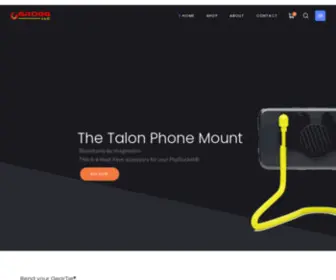 Groggllc.com(The Talon Phone Mount) Screenshot
