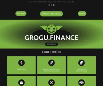 Grogu.finance(Home BabyYoda Token by) Screenshot