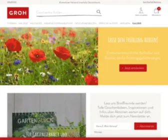 Groh.de(Kreative Ideen des Groh Verlags) Screenshot