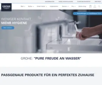 Grohe.de(Grohe) Screenshot
