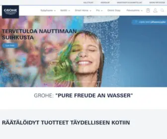 Grohe.fi(Ylelliset kylpy) Screenshot