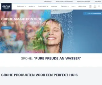 Grohe.nl(Alles voor je Badkamer) Screenshot