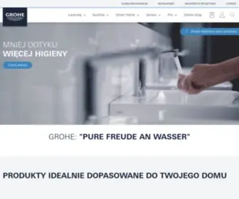 Grohe.pl(Armatura łazienkowa) Screenshot