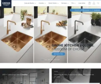 Grohe.pt(Torneiras de casa de banho de luxo) Screenshot