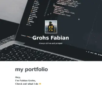 Grohsfabian.com(Grohsfabian) Screenshot