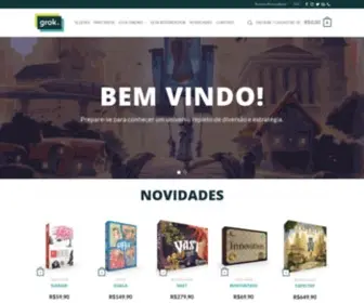 Grokgames.com.br(Board Games & Card Games) Screenshot