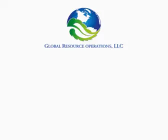 Grollc.com(Global Resource Operations) Screenshot