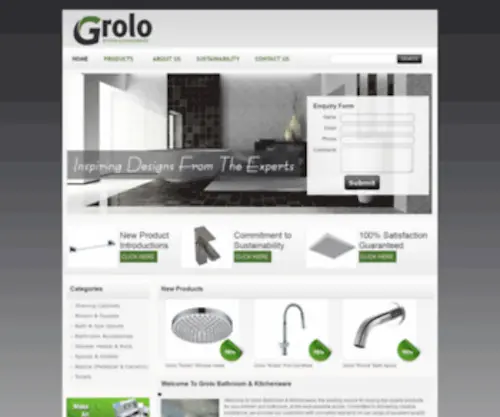 Grolo.com.au(Bathroom Renovations Sydney & Kitchen Renovation Australia) Screenshot