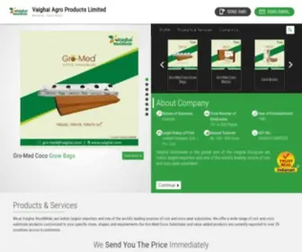 Gromedcoco.com(Vaighai Agro Products Limited) Screenshot