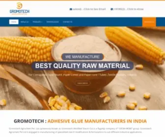 Gromotech.in(Gromotech Agrochem Private Limited) Screenshot