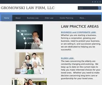 Gromowskilawfirm.com(GROMOWSKI LAW FIRM) Screenshot