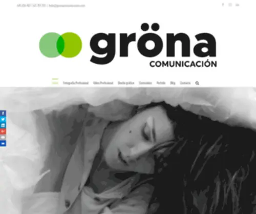 Gronacomunicacion.com(Agencia de comunicación y creativa Gröna) Screenshot