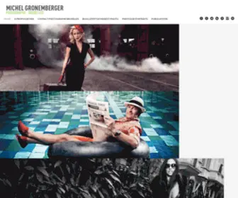 Gronemberger.com(Michel Gronemberger photographe professionnel Bruxelles Belgique) Screenshot