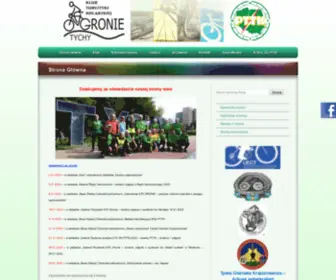 Gronie.org(Klub Turystyki Kolarskiej GRONIE Tychy) Screenshot