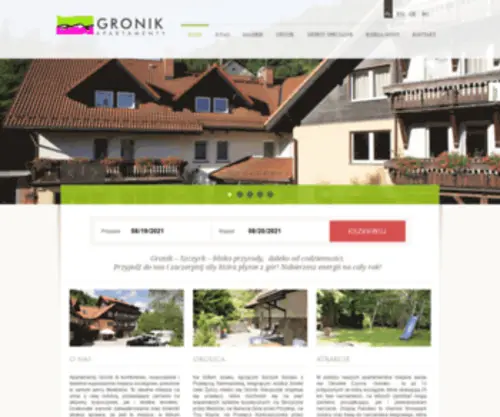 Gronik.pl(Pokoje gościnne i noclegi) Screenshot