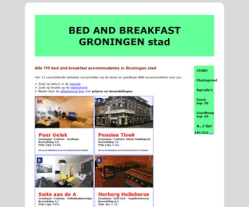 Groningenbedandbreakfast.com(Hét) Screenshot