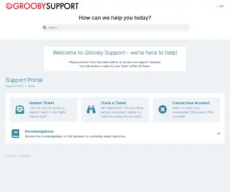 Groobysupport.com(Grooby Support) Screenshot