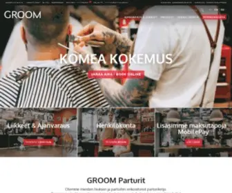 Groom.fi(GROOM Parturit) Screenshot