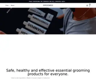 Groomedessentials.co(GROOMED Essentials) Screenshot