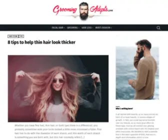 Groomingadepts.com(Beard & grooming enthusiasts) Screenshot