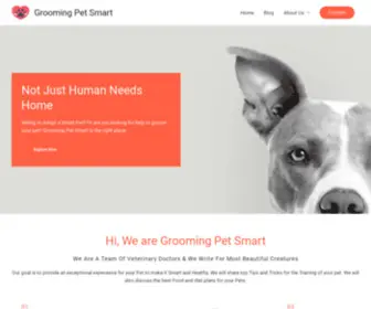 Groomingpetsmart.com(Grooming Pet Smart) Screenshot