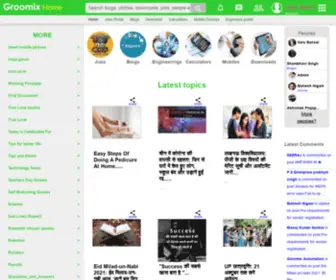 Groomix.info(This pages) Screenshot