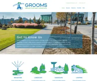 Groomsirrigation.com(Grooms Irrigation) Screenshot