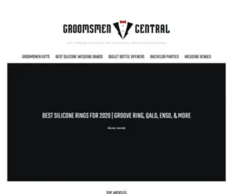 Groomsmencentral.com(Groomsmen Central) Screenshot