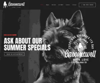 Groomswellsalon.com(Groomswell) Screenshot