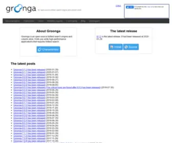 Groonga.org(Groonga) Screenshot