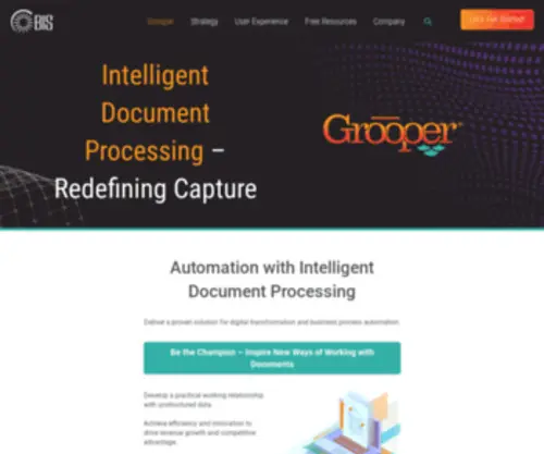 Grooper.com(Intelligent Document Processing) Screenshot