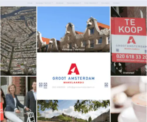 Grootamsterdam.nl(Makelaar Amsterdam) Screenshot