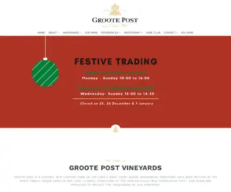 Grootepost.com(Groote Post) Screenshot