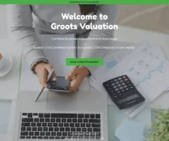 Grootsvaluation.com(Groots Valuations) Screenshot