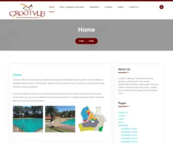 Grootvleiestate.co.za(Invest in Grootvlei Secure Residential Estate) Screenshot