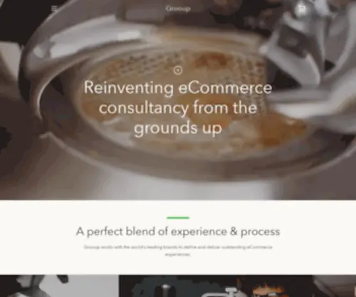 Grooup.com(Customer Experience Consultancy) Screenshot