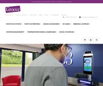Groovebadges.com(Groove Identification Online Store) Screenshot