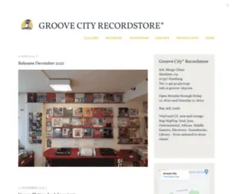 GroovecityrecordStore.com(Groove City Recordstore) Screenshot