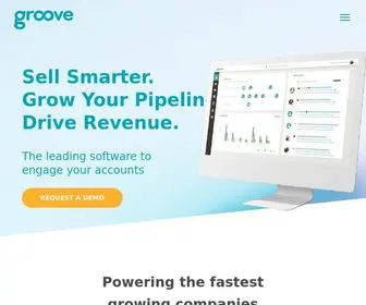 Groove.co(Groove is a leading sales engagement platform) Screenshot