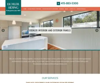 Groovedplywoodsiding.com(Eichler) Screenshot