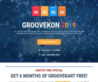 Groovekon.com(GrooveKon 2021) Screenshot