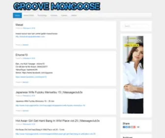 Groovemongoose.com(Groove Mongoose) Screenshot