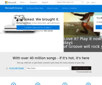 Groove.net(Groove) Screenshot