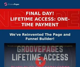 Groovepages.com(The #1 Page and Funnel Builder) Screenshot