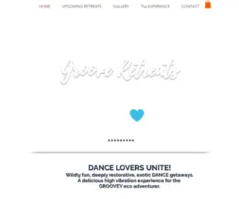 Grooveretreats.com(GROOVE retreats for the mind body and soul) Screenshot